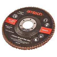 Amtech 115mm 60 Grit Abrasive Disc